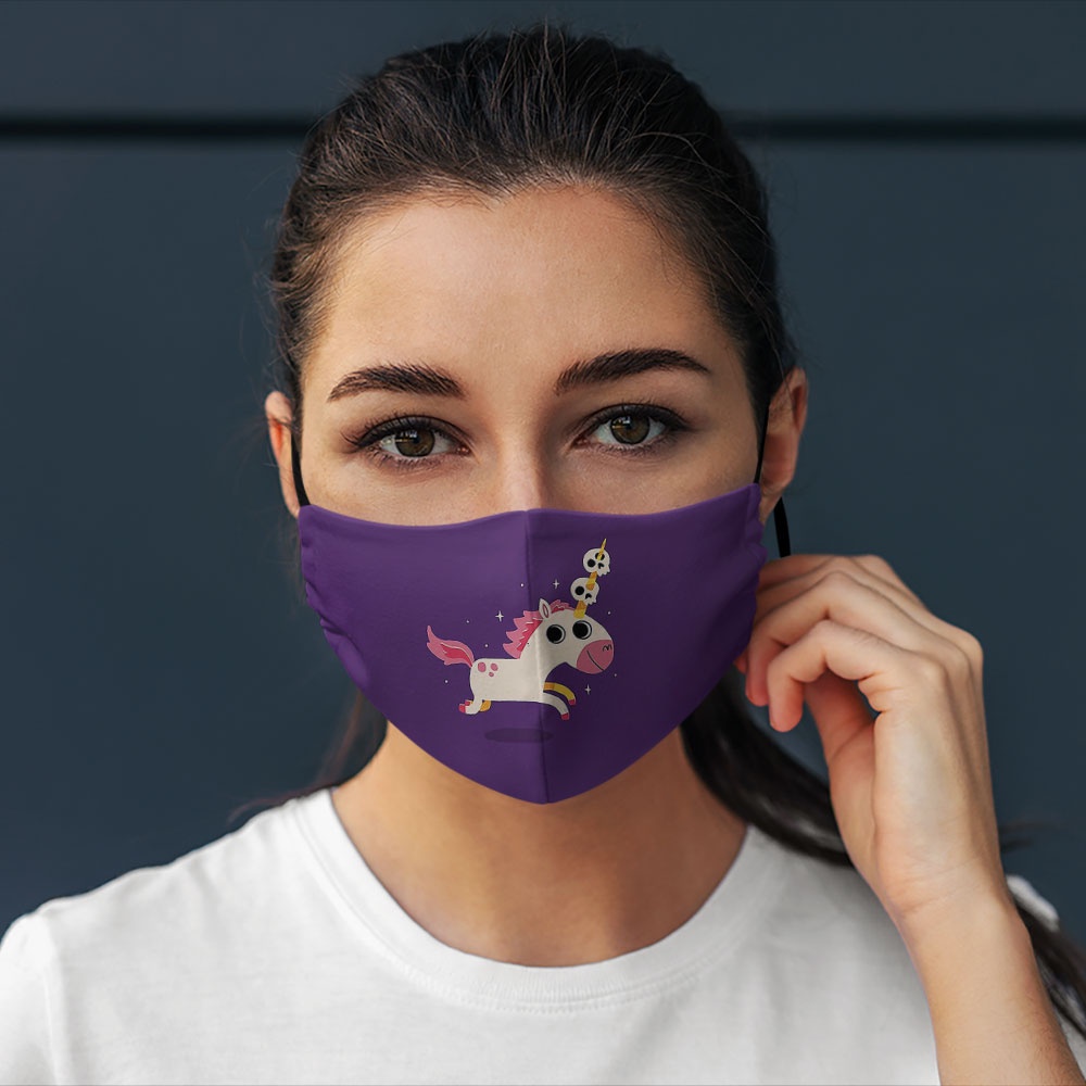 khẩu trang vải eco mask MISCELLANEOUS_1558 CARTWELL cotton 100%, ngăn bụi, kháng khuẩn, 2021 bảo vệ toàn diện