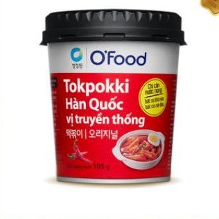 Tokpokki hàn quốc miwon vị pho mai cay / k cay /truyền thống /chua ngọt/ tương đen 105g