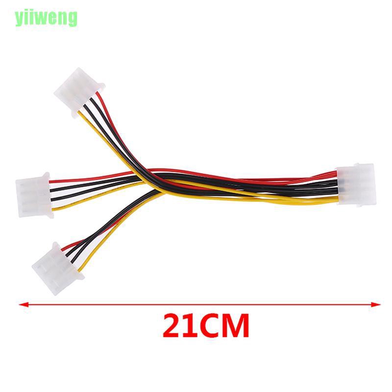 Cáp Chia Nguồn 4 Pin Ide 1-to-3 Molex Ide