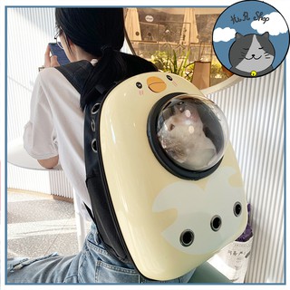 [RẺ VÔ ĐỊCH] Balo Phi Hành Gia Ba Lô Hình Gà Con Vận Chuyển Chó Mèo Dành Cho Thú Cưng Dưới 7Kg - Mẫu Mới Nhất