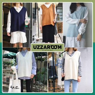 [CÓ SẴN] Áo gile len nữ áo len 3 lỗ Hàn Quốc