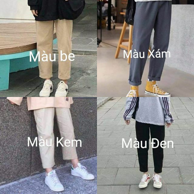 Quần Baggy Basic Pants (Kèm Ảnh Thật)