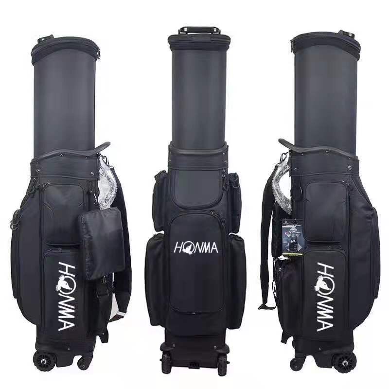 Túi đựng gậy golf bánh xe Titleist, Honma, Taylormade - Chất liệu vải cao cấp chống thấm nước