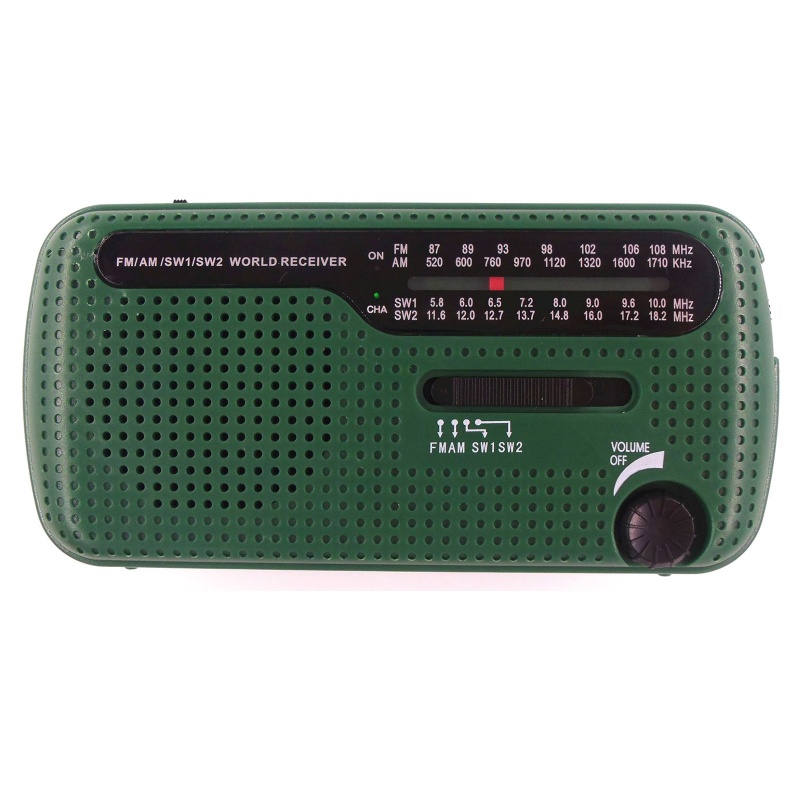 Radio Ama Băng Tần Năng Lượng Mặt Trời AM / FM / SW1 / SW2