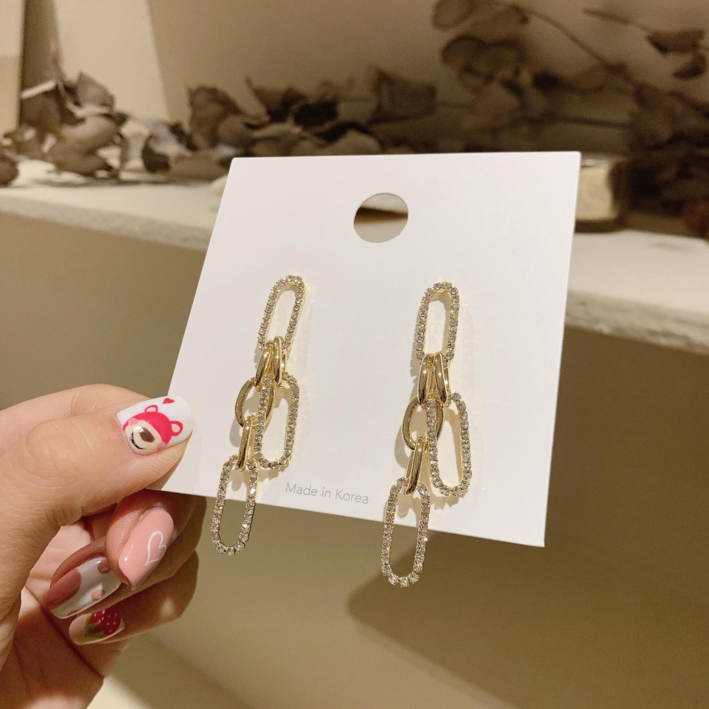 Bông Tai Mạ Bạc 925 Hình Tròn Thời Trang 2022