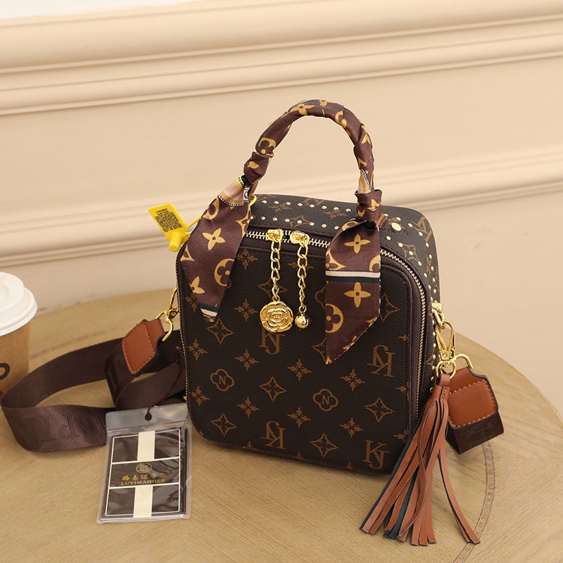 Túi Đeo Vai Hình Vuông Cỡ Nhỏ Phong Cách Phương Tây 2022