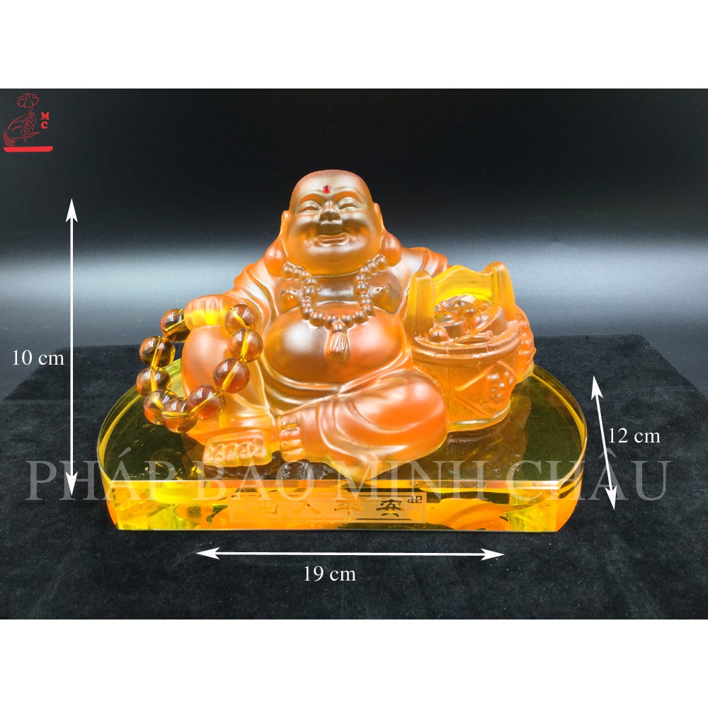 [PHÁP BẢO MINH CHÂU] Bày Ôtô Di Lặc (Thùng vàng) To