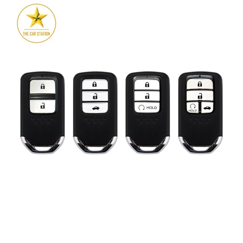 - Ốp đính đá bọc chìa khóa xe hơi ô tô Honda Civic City CRV HRV Brio Jazz - Bao da bọc chìa khóa đính đá - Mẫu 7