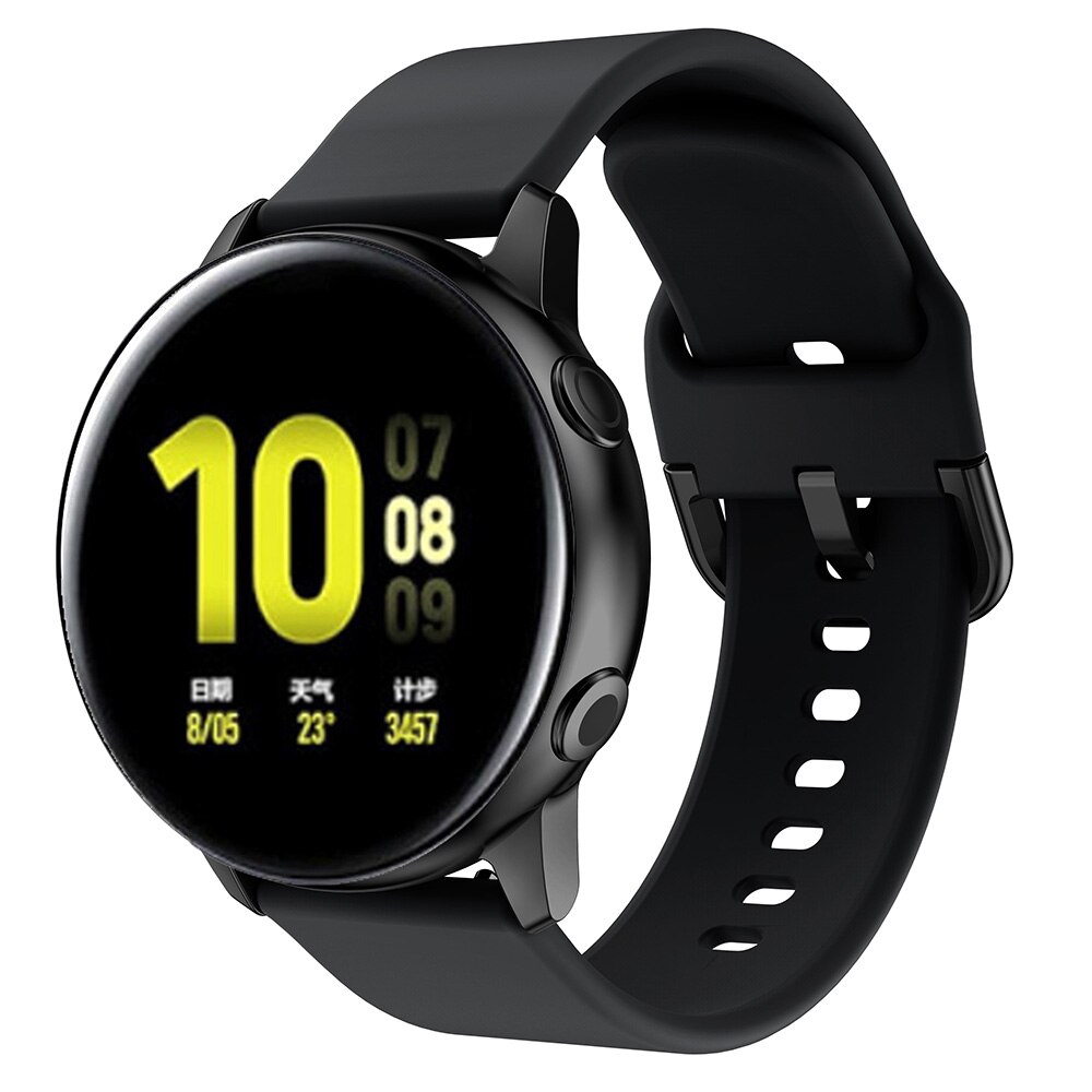 Dây đeo thể thao bằng silicon 20mm thay thế cho Samsung Galaxy Active 2 40mm 44mm