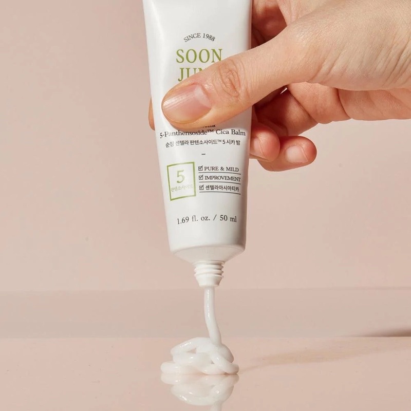 Kem Dưỡng Etude House Soon Jung Centella 5-Panthensoside Cica Balm phục hồi da mụn, nhạy cảm