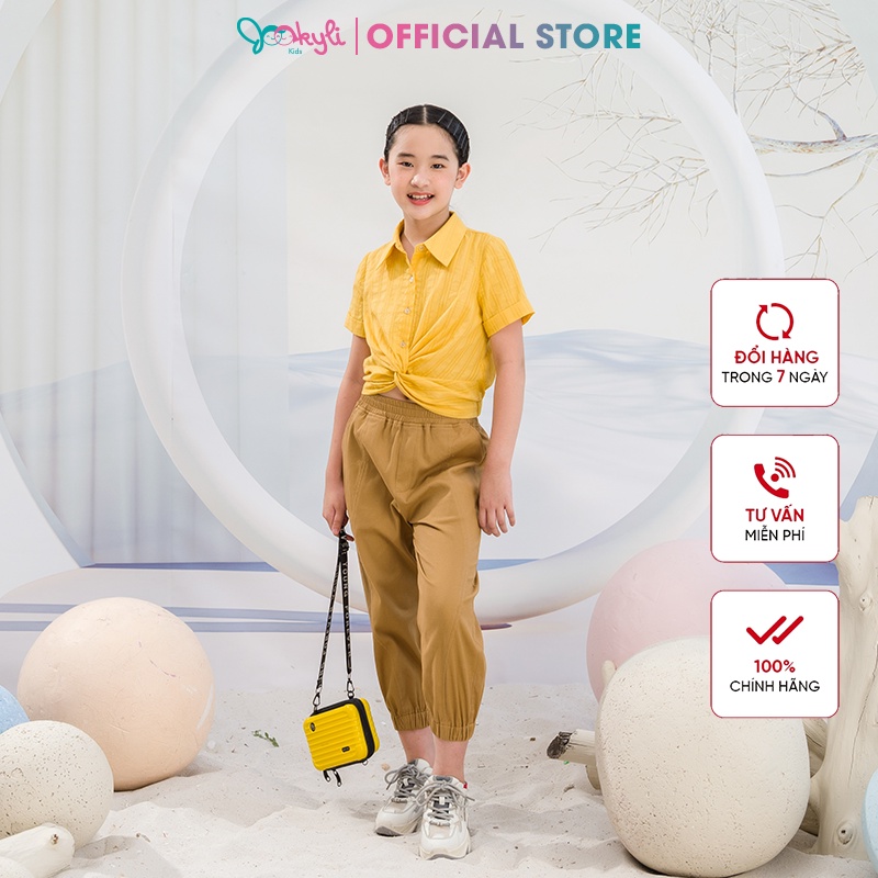 Quần baggy JOOKYLI bé gái 22G0972
