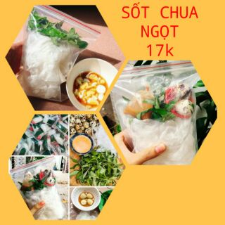 Bánh tráng sốt