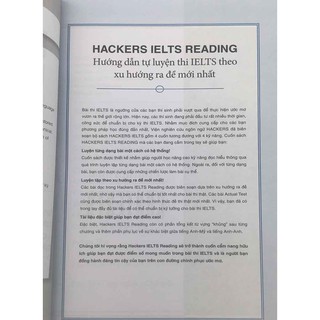 Sách - Hackers Ielts Reading