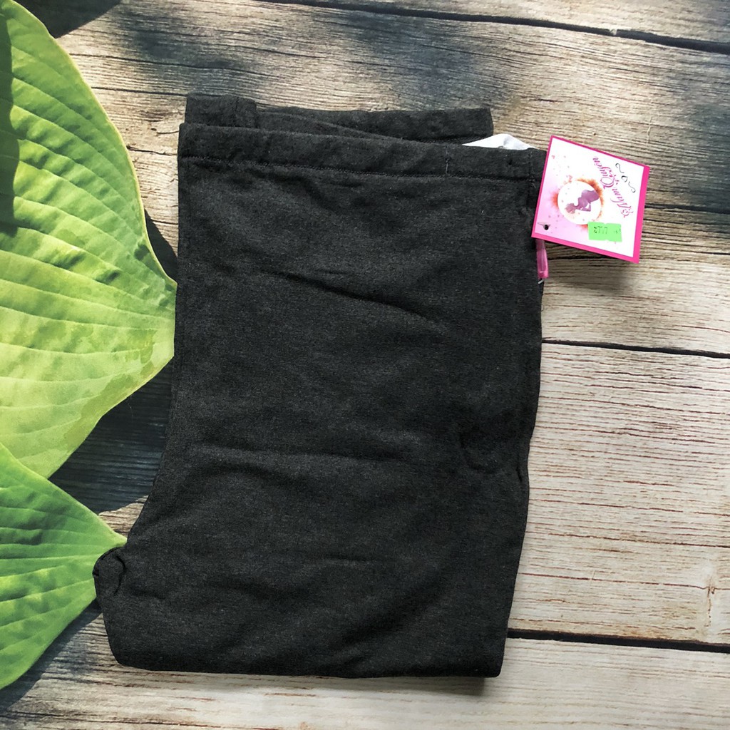 Quần legging bầu trơn (có chun chỉnh bụng)