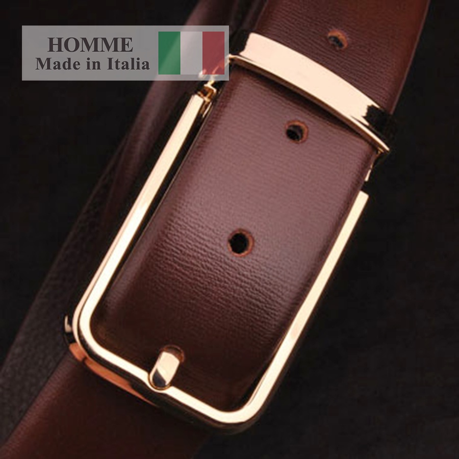 Thắt lưng Homme Sheffield - Luxury Italian Genuine Leather Belt