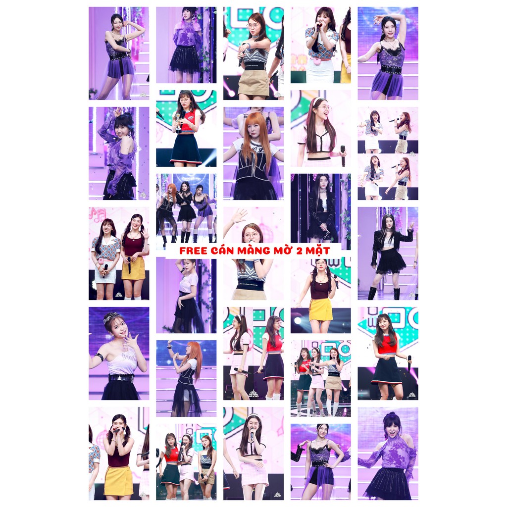 Lomo card 27 ảnh Red Velvet - Queendom - Music Core