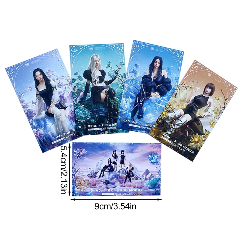 Set 5 Tấm Thẻ Ảnh Lomo Nhóm Nhạc BLACKPINK