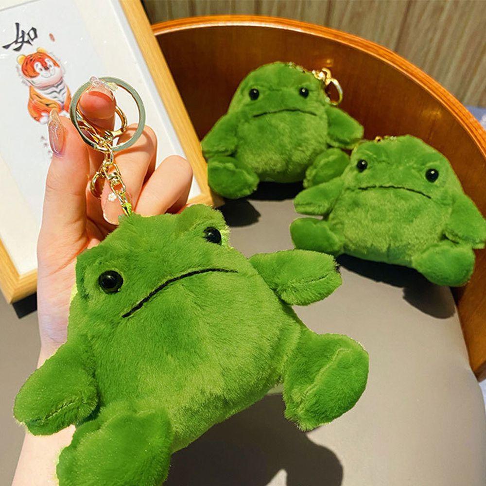Móc Khóa Hình Ếch Nhồi Bông Dễ Thương