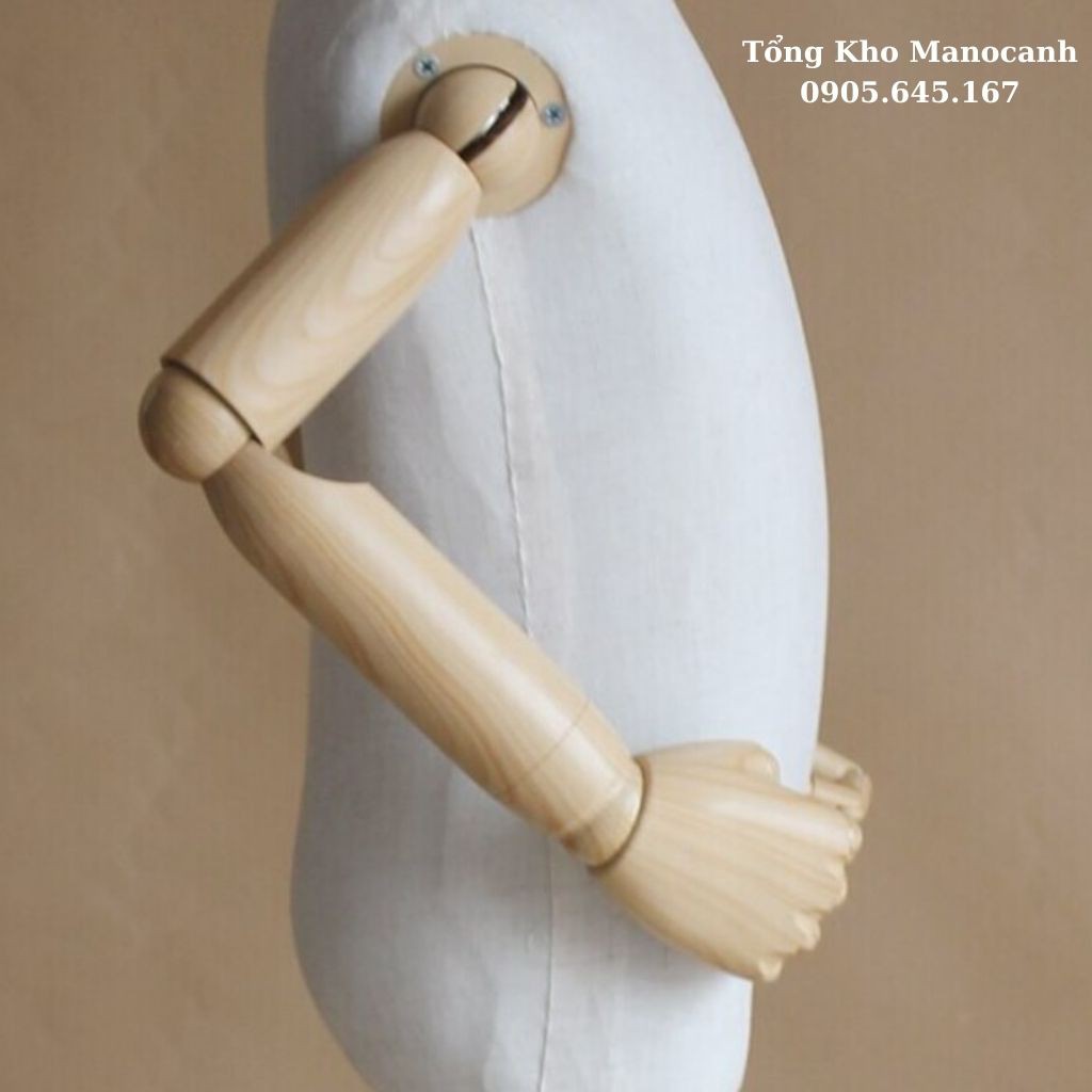 Manocanh Trẻ Em Tay Gỗ Size 0 -2 Tuổi