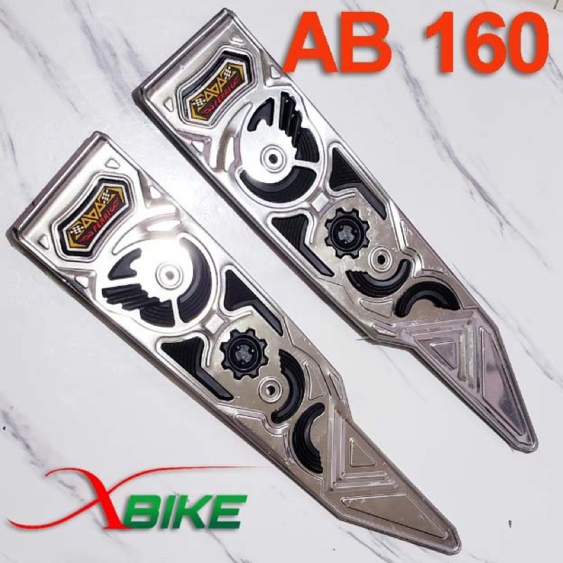 GÁC CHÂN INOX xe AIR BLADE 160