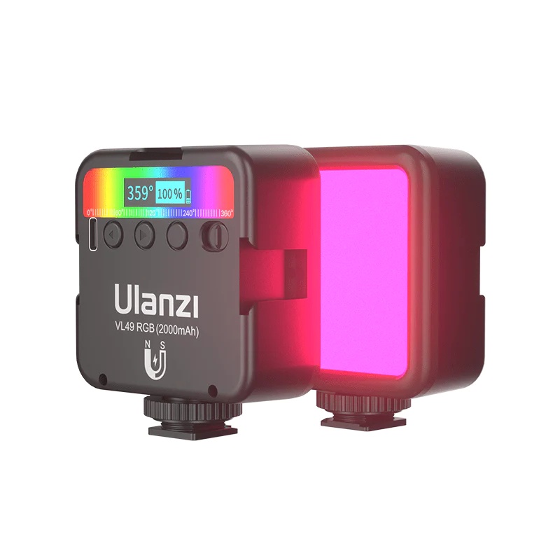ĐÈN LED HỖ TRỢ QUAY PHIM – CHỤP HÌNH ULANZI VL49 RGB