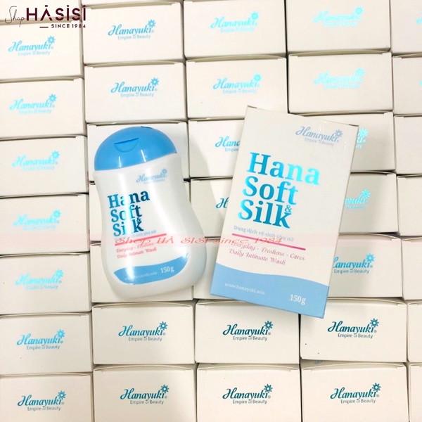 Dung Dịch Vệ Sinh Phụ Nữ - HANAYUKI - Hana Soft &amp; Silk 150g