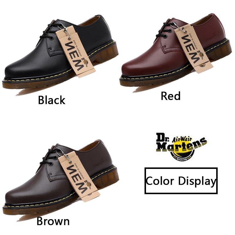 Giày Da Oxford Dr. Martens 1461 Gibson 3 Lỗ Phong Cách Anh Quốc Cá Tính