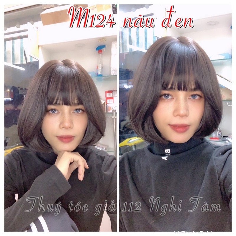 Tóc ngắn cụp phồng tỉa layer