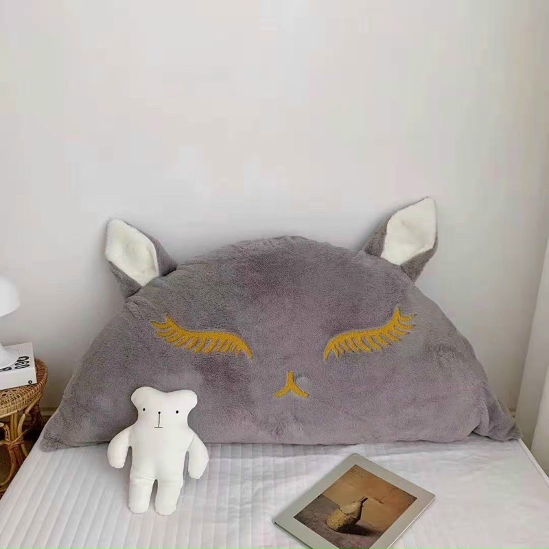 Gối Tựa Kê Đầu Giường Hình Hồ Ly Dài 1m6
