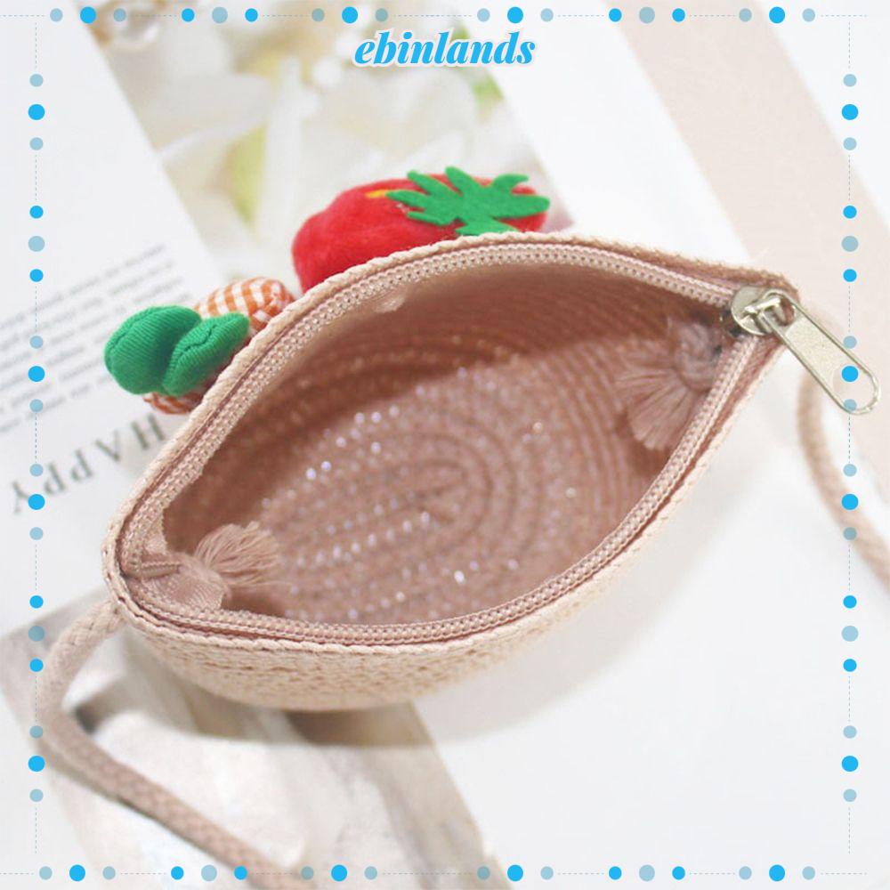 Túi cói Vai Đan Rơm Họa Tiết Hoa Cúc Mini Dễ Thương Dành Cho Bé Gái