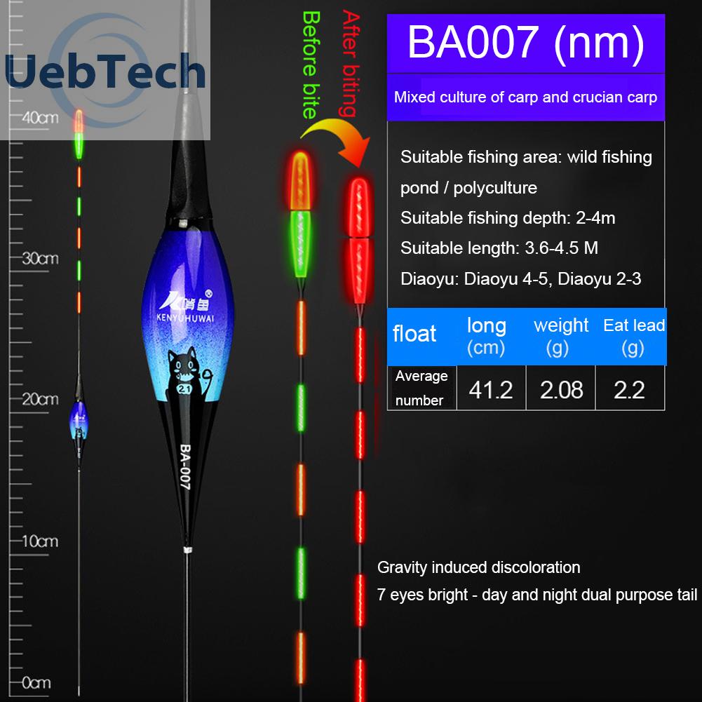 Phao nổi câu cá thông minh có đèn LED cảm biến trọng lực