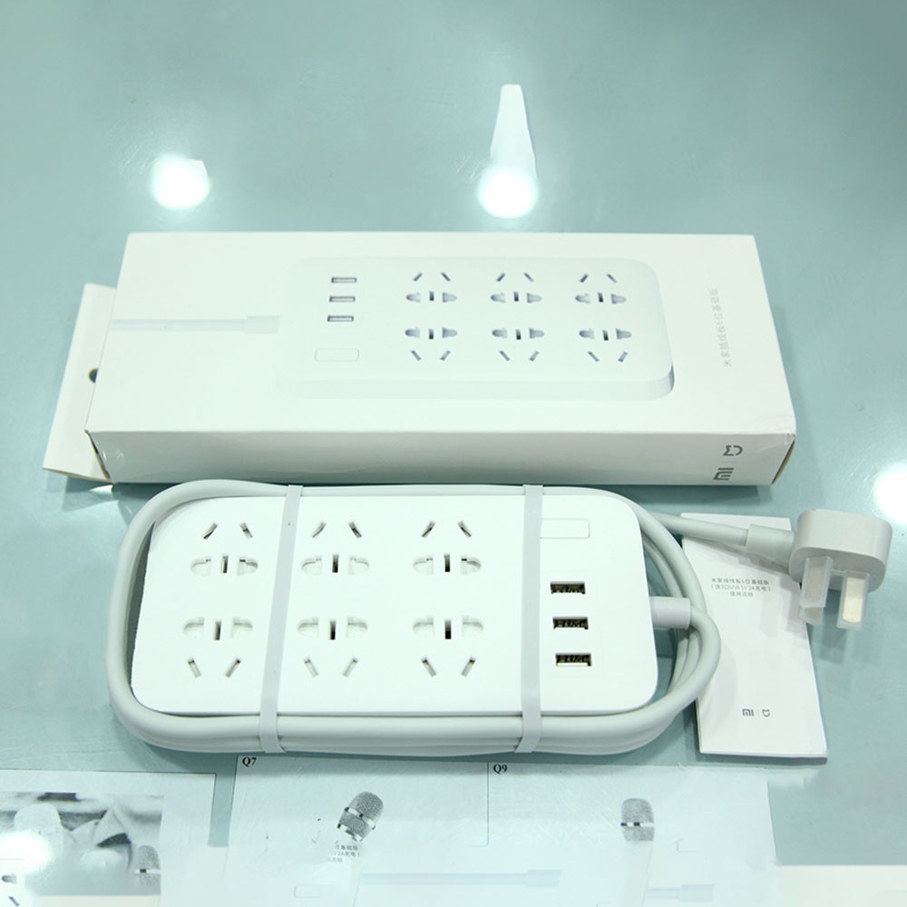 Ổ cắm 6 cổng Xiaomi Power Strip CXB6-1QM - Bảo Hành 1 Tháng - Shop Điện Máy Center