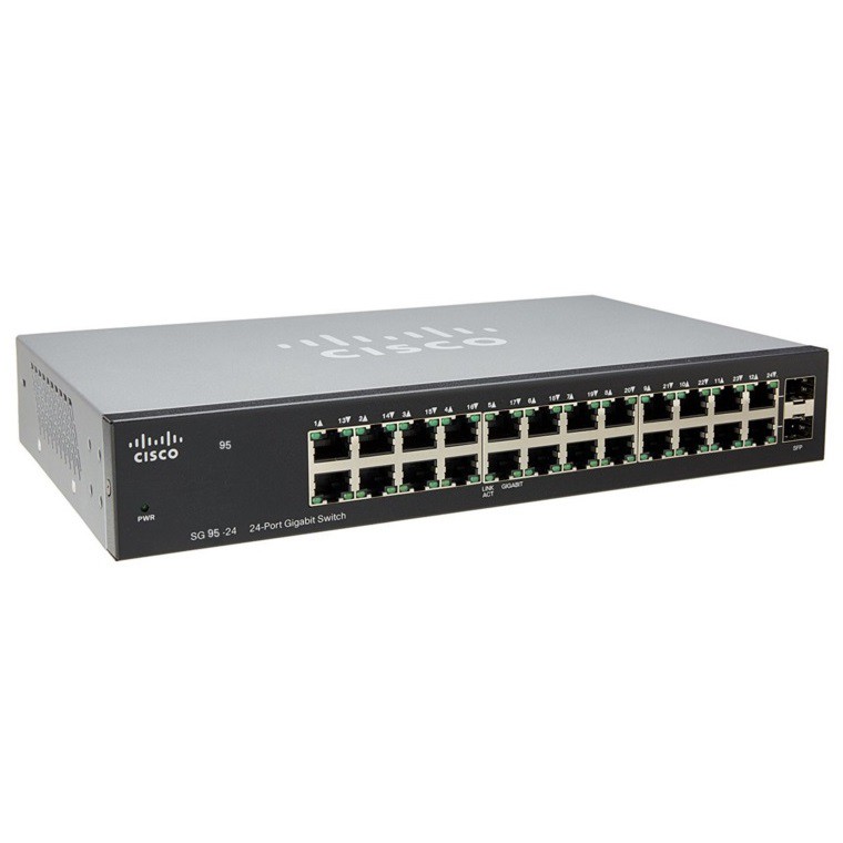 Switch Cisco SG9524 24 cổng Giagbit 10/100/1000Mbps Hàng Chính Hãng