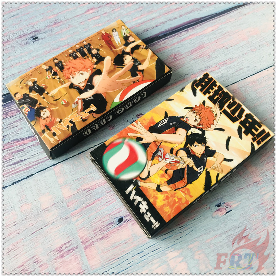 Hộp 30 Cái/ Hộp ✪ Haikyuu!! - Thẻ Hình Anime ✪ Bưu Thiếp Mini Kích Thước 5.5cm*8.8cm Dùng Làm Quà Tặng