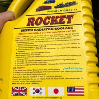 Nước làm mát Rocket 999 4L loại 4lít