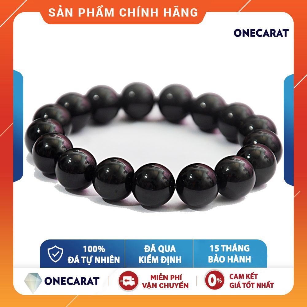 Vòng Tay Đá Núi Lửa Obsidian - ONECARAT