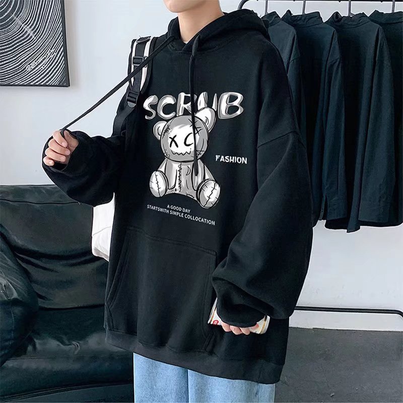 Áo khoác Hoodie có nón trùm đầu thời trang Hồng Kông cá tính cho nam