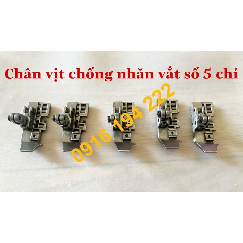 Chân vịt chống nhăn vắt sổ 5 chỉ Siruba