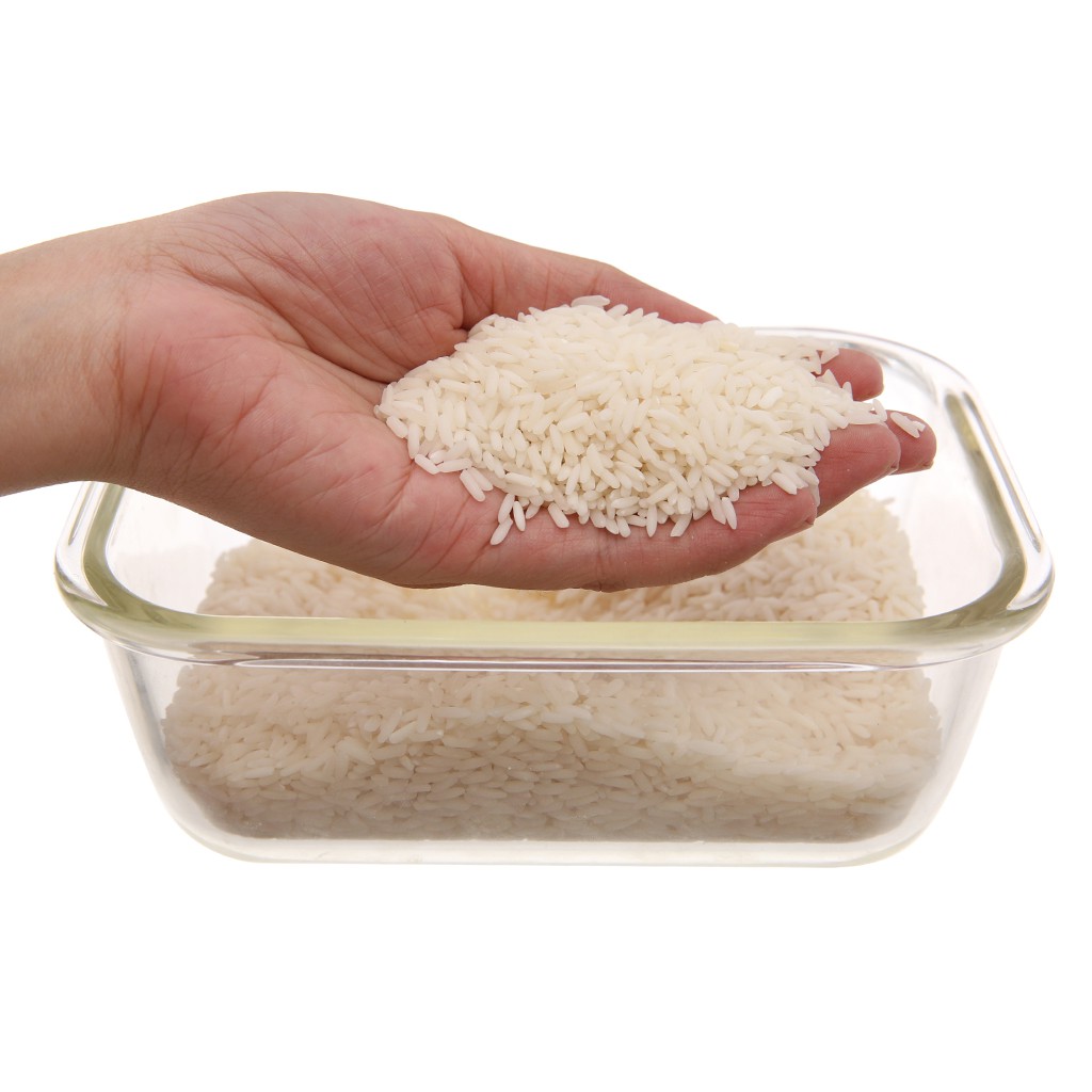 Gạo Hương Lài Sữa Khổng Tước Nguyên 5kg - Dẻo vừa, thơm, mềm cơm