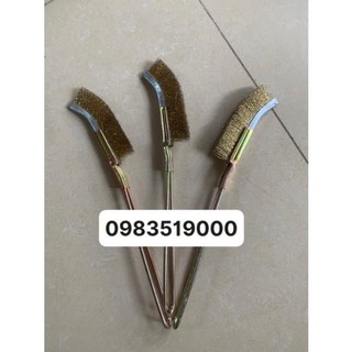 3 Cái Bàn Chải Đánh Rỉ Sét,Chổi Cọ Rỉ Sét, Chổi Cọ Vết Bẩn Bề Mặt Phẳng(99k)