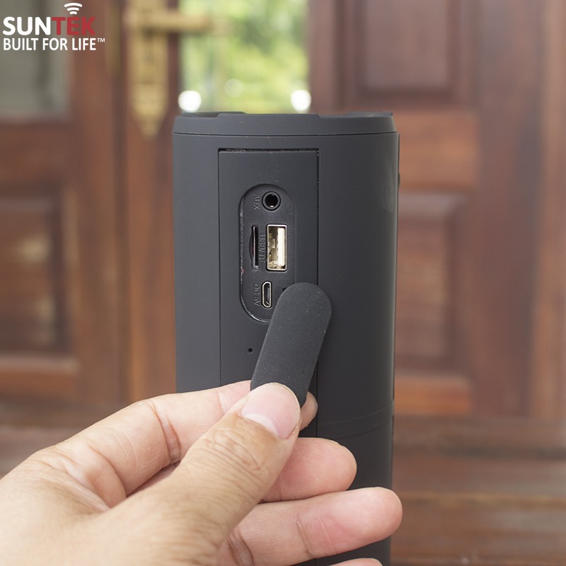 [Mã ELHACE giảm 4% đơn 300K] Loa Bluetooth SUNTEK S10 (Đen) + Tặng củ sạc USB