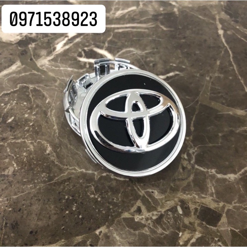 chụp lazang chụp mâm 62mm Cho Toyota Camry Yaris Corolla altis vios innova  hàng oem loại xịn đẹp.