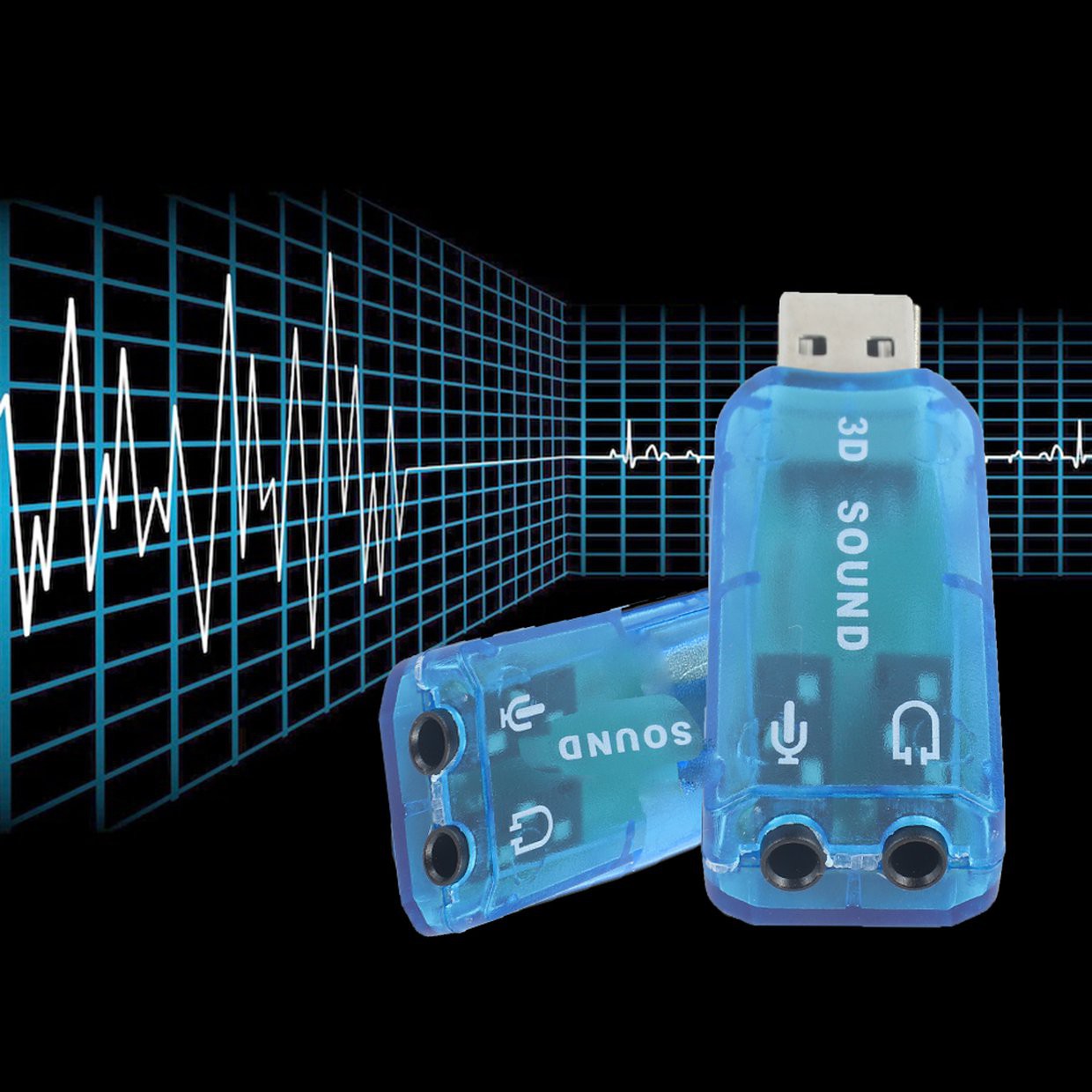 Usb 1.1 Mic / Loa Âm Thanh 7.1 Ch 3d Cho Máy Tính | BigBuy360 - bigbuy360.vn