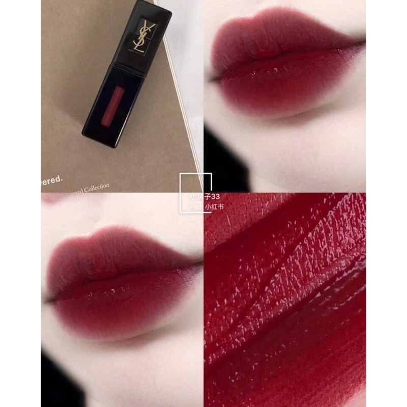 Son Yves Saint Laurent YSL Vinyl Cream Lip Stain màu 401-409-416-420