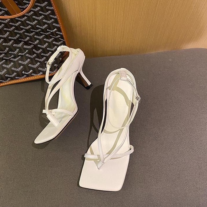 Sandal Nữ Hot Hit 2020 Đế Nhọn Mũi Vuông Cao 5CM LTS17