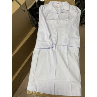 (Giảm sốc) Áo blouse bác sĩ dáng dài