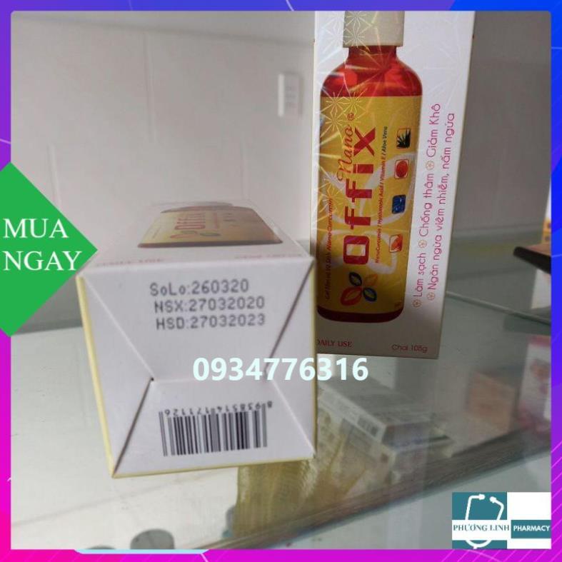 gel vệ sinh phu khoa nanocurcumin - OFFIX