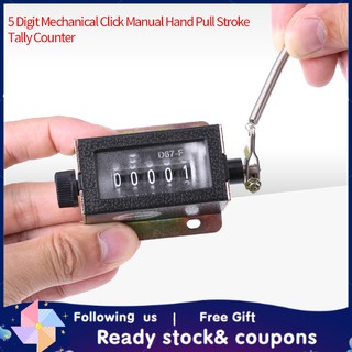 [Xiyijia]Máy đếm số cơ học 5 kí tự chữ cầm tay dễ sử dụng Xyiji D67-F