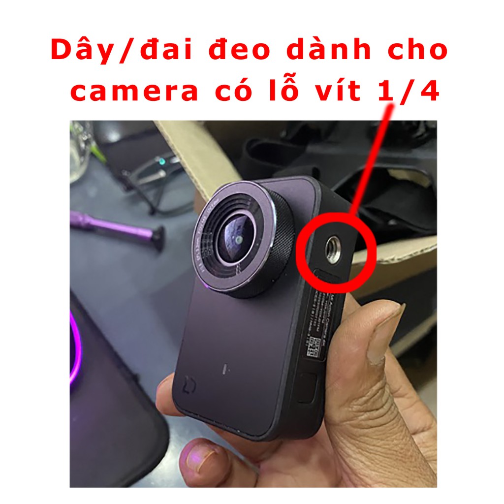 Bộ  đai cho action cam có lỗ vít 1/4