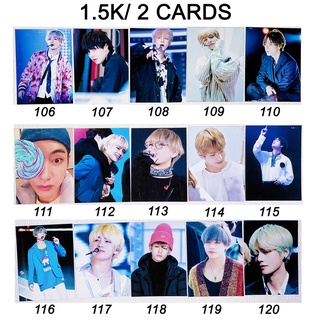 Sale set card V BTS